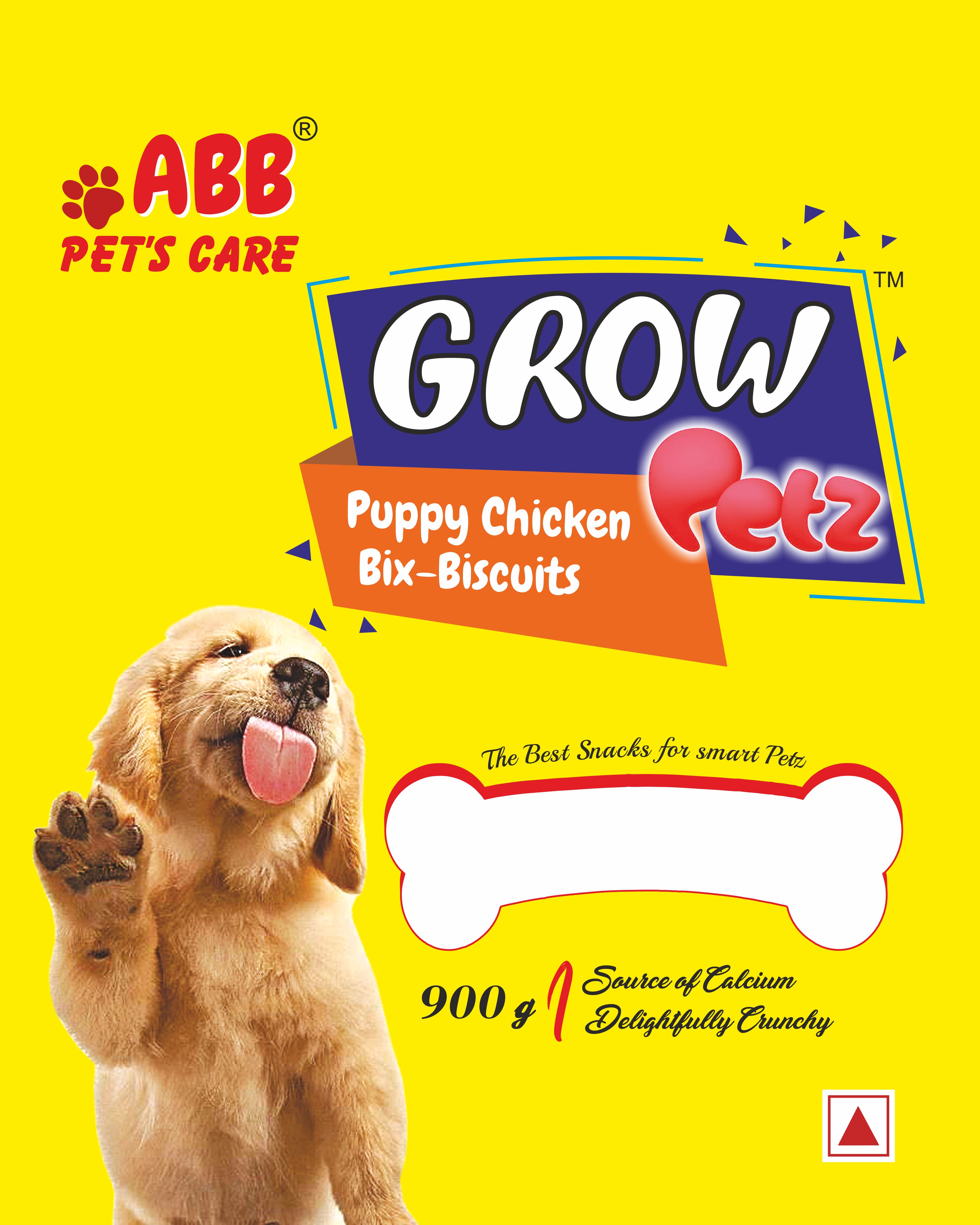 Grow Petz Puppy Mutton Bix Biscuits